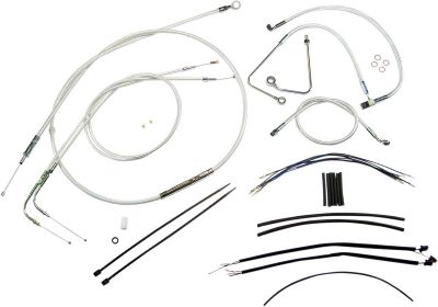 06100898 - MAGNUM CONTROL CABLE KIT SOFTAIL STERLING CHROMITE® II NATURE