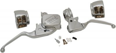 06101679 - DRAG SPECIALTIES HANDLEBAR CONTROL KIT (CHROME)