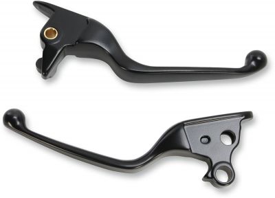 06101683 - DRAG SPECIALTIES BLACK HAND LEVER SET