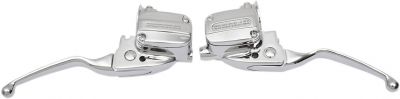 06101952 - DRAG SPECIALTIES BRAKE & CLUTCH CUSTOM CONTROL SET CHROME