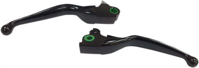 06101979 - DRAG SPECIALTIES WIDE BLADE LEVER SETS MATTE BLACK