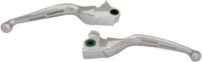 06101980 - DRAG SPECIALTIES SLOTTED WIDE BLADE LEVER SETS CHROME