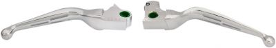 06101984 - DRAG SPECIALTIES SLOTTED WIDE BLADE LEVER SETS CHROME