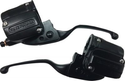 06102187 - DRAG SPECIALTIES Black Handlebar Controls for 