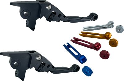 06102267 - PSR Lever Set - Anthem - Pro - Harley Davidson - Black