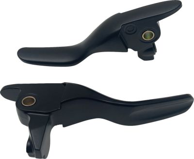 06102320 - DRAG SPECIALTIES LEVER SET SHORT BLK 17-20 TOUR
