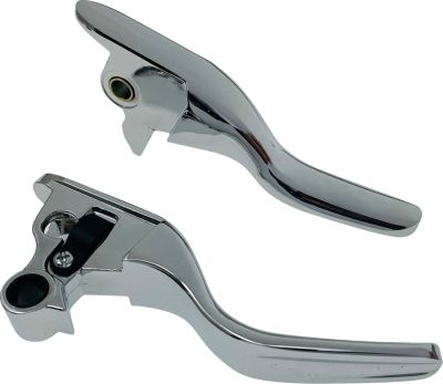 06102323 - DRAG SPECIALTIES LEVER SET SHORT CHR 18-23 SOFTAIL