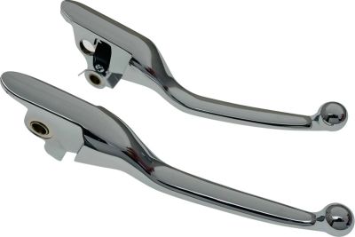 06102325 - DRAG SPECIALTIES LEVER SET NARROW CHR 21-23 TOUR
