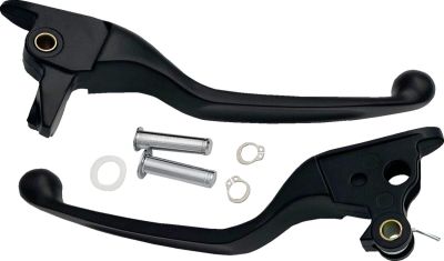 06102326 - DRAG SPECIALTIES LEVER SET NARROW BLK 21-23 TOUR