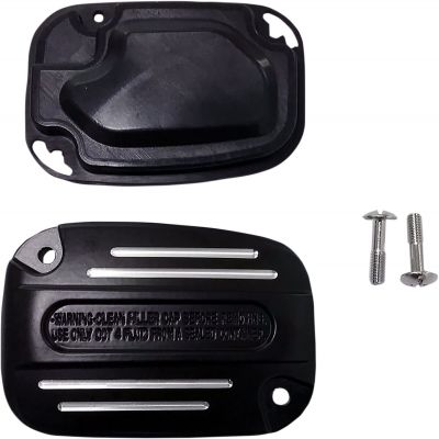 06120473 - DRAG SPECIALTIES Black Clutch Master Cylinder Clutch Cover for 