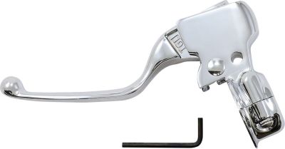 06120474 - DRAG SPECIALTIES Chrome Clutch Lever Assembly for 