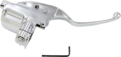 06120476 - DRAG SPECIALTIES Chrome Clutch Lever Assembly for 