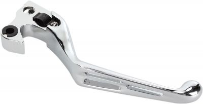 06130946 - DRAG SPECIALTIES CLUTCH LEVER SLOTTED WIDE BLADE CHROME