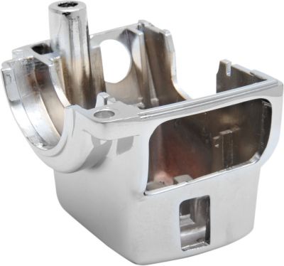 06160076 - DRAG SPECIALTIES SWITCH HOUSING LEFT/BOTTOM RADIO CHROME