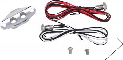 06160204 - DRAG SPECIALTIES DUET HANDLEBAR SWITCH KIT CHROME