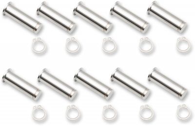 06170197 - DRAG SPECIALTIES CLUTCH SIDE PIVOT PIN/CLIP KITS CHROME
