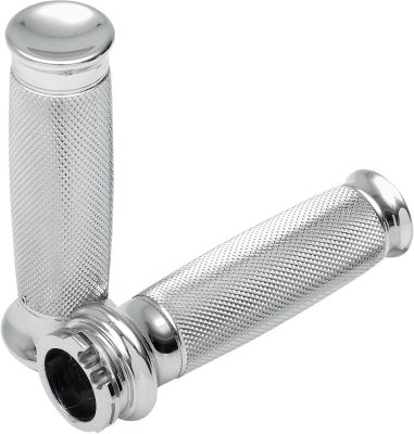 06300441 - TODDS CYCLE GRIPS VICE DUAL CABLE CHROME