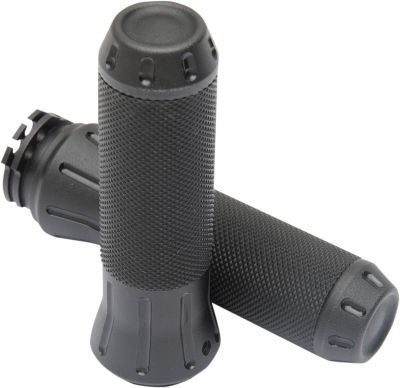 06301614 - DRAG SPECIALTIES COBRA HAND GRIPS STEALTH TONE BLACK