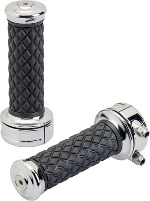 06303073 - Biltwell Grips - Alumicore - CSTEM - Chrome