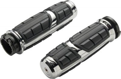 06303283 - CIRO 3D Grips - Chicane - Street Glide/Road Glide - Chrome
