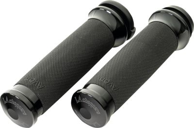 06303366 - LA CHOPPERS County Line Grips - TBW - Black