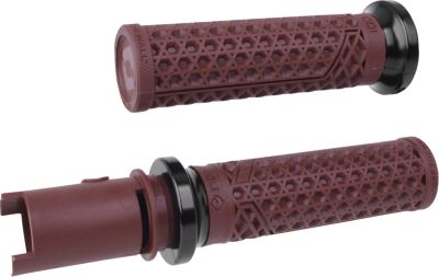06303528 - ODI Vans Harley Davidson Grips - CVO Cable - Black/Matte Black