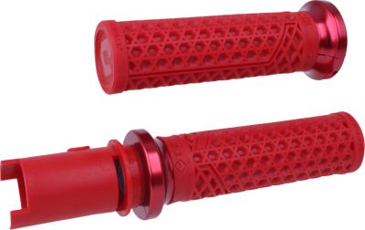 06303530 - ODI Vans Harley Davidson Grips - CVO Cable - Red/Red