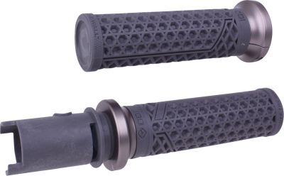 06303531 - ODI Vans Harley Davidson Grips - CVO Cable - Graphite/Gunmetal