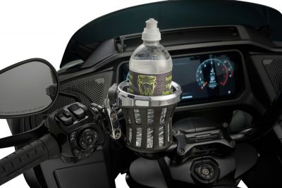 06360582 - CIRO 3D Drink Holder - Gen 2 - Chrome - Chrome Perch Mount