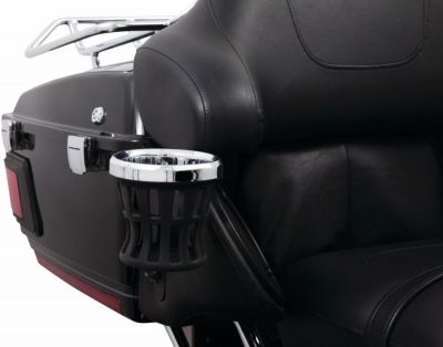 06360587 - CIRO 3D Drink Holder - Gen 2 - Chrome - Passenger - Black Mount