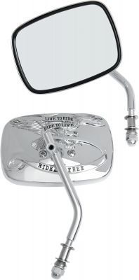 06400475 - DRAG SPECIALTIES MIRROR LIVE-TO-RIDE CHROME