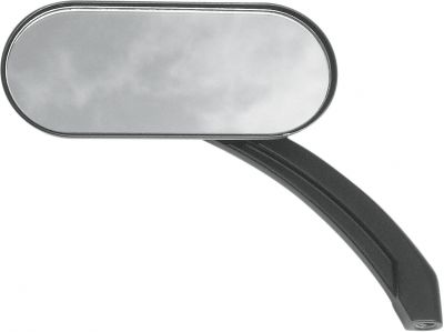 06400488 - DRAG SPECIALTIES MIRROR HOTOP OVAL BLACK