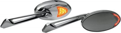 06400525 - RIVCO PRODUCTS MIRROR TURN SIGNAL LED CHROME