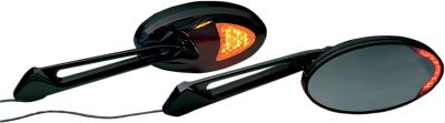 06400658 - RIVCO PRODUCTS MIRROR TURN SIGNAL LED BLACK