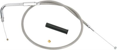 06500286 - DRAG SPECIALTIES THROTTLE CABLE STAINLESS STEEL 26.5