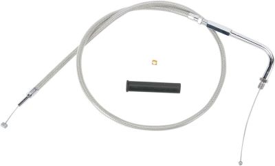 06500317 - DRAG SPECIALTIES THROTTLE CABLE STAINLESS STEEL 37