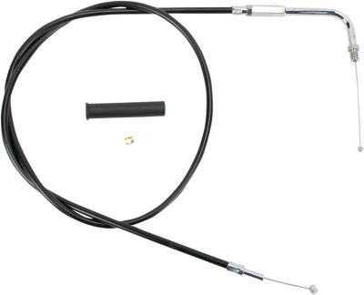 06500357 - DRAG SPECIALTIES THROTTLE CABLE BLACK VINYL 44