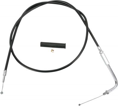 06500405 - DRAG SPECIALTIES THROTTLE CABLE BLACK VINYL 37.5