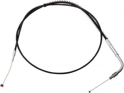 06500526 - Barnett THROTTLE CABLE TRADITIONAL BLACK OVERSIZE +6