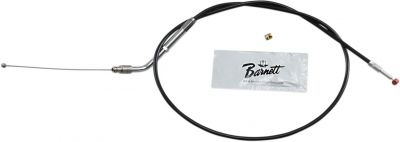 06500837 - Barnett THROTTLE CABLE TRADITIONAL BLACK STANDARD LENGTH