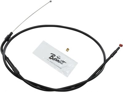06500925 - Barnett THROTTLE CABLE STEALTH-BLACK-ON-BLACK STANDARD LENGTH