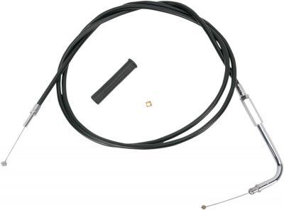 06501080 - DRAG SPECIALTIES THROTTLE CABLE BLACK VINYL 58