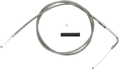 06501081 - DRAG SPECIALTIES THROTTLE CABLE STAINLESS STEEL 58
