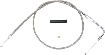 06501085 - DRAG SPECIALTIES THROTTLE CABLE STAINLESS STEEL 30