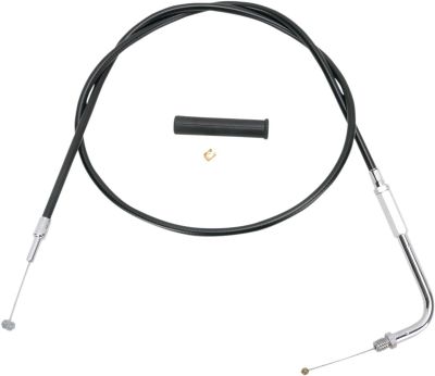 06501090 - DRAG SPECIALTIES THROTTLE CABLE BLACK VINYL 48