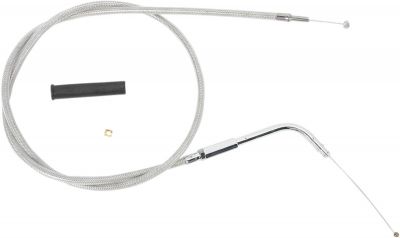 06510094 - DRAG SPECIALTIES IDLE CABLE STAINLESS STEEL 26.5