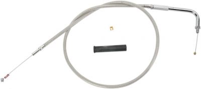 06510119 - DRAG SPECIALTIES IDLE CABLE STAINLESS STEEL 32.5