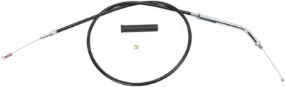 06510155 - DRAG SPECIALTIES IDLE CABLE BLACK VINYL 32.5