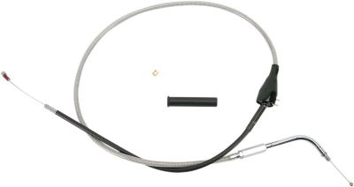 06510371 - DRAG SPECIALTIES IDLE CABLE STAINLESS STEEL 30
