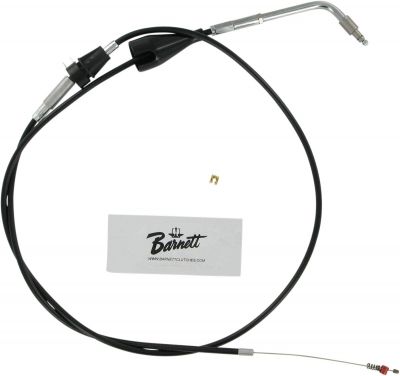 06510512 - Barnett IDLE/CRUISE CONTROL CABLE TRADITIONAL BLACK OVERSIZE +6